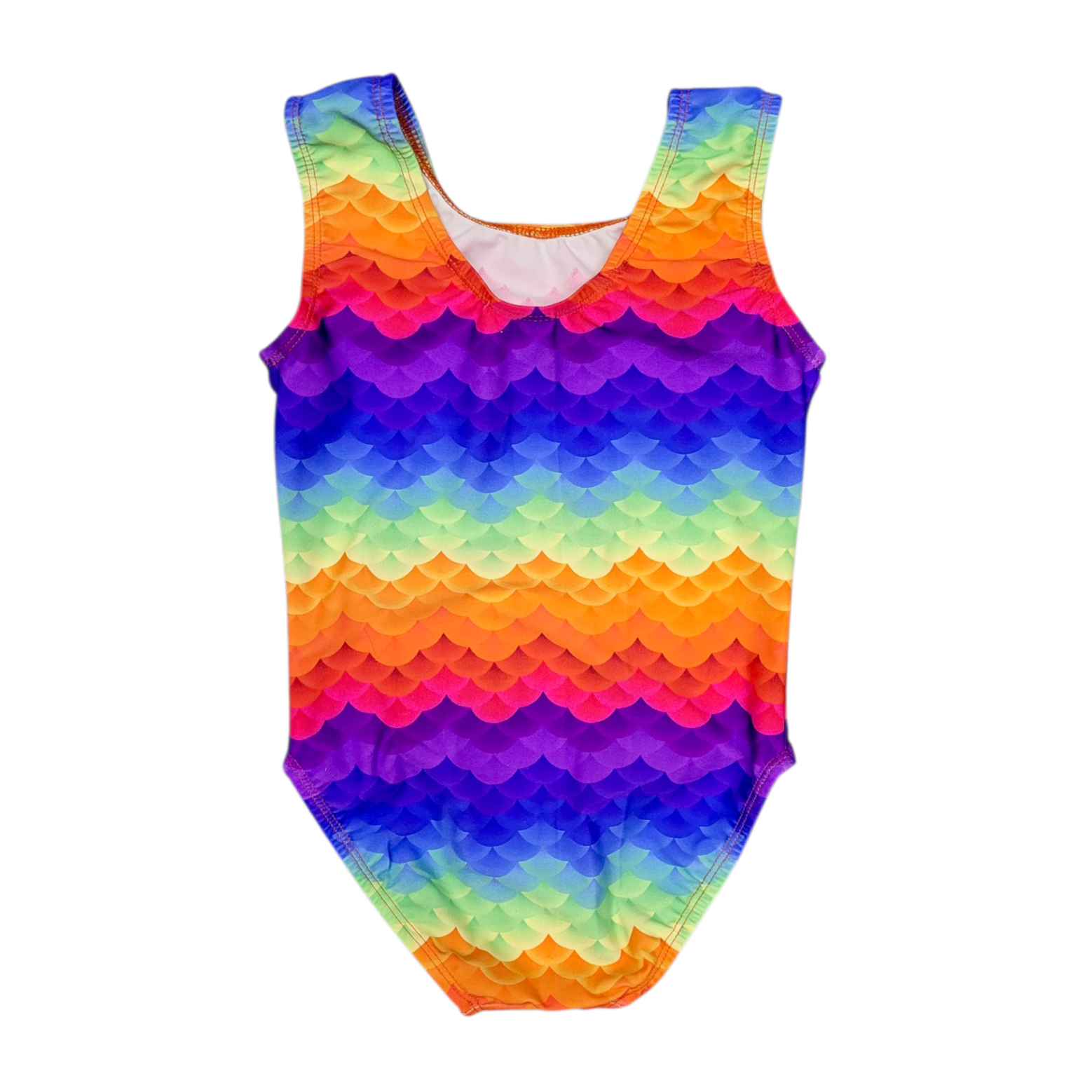 Leotard in Rainbow Scale