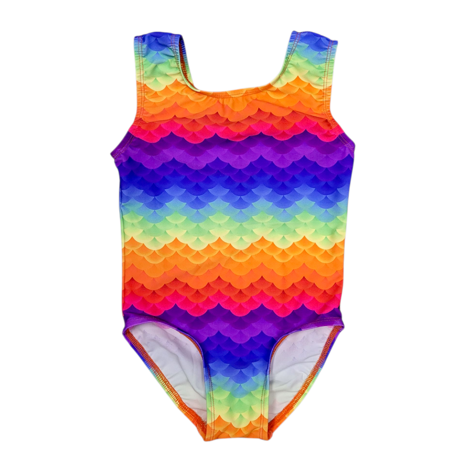 Leotard in Rainbow Scale