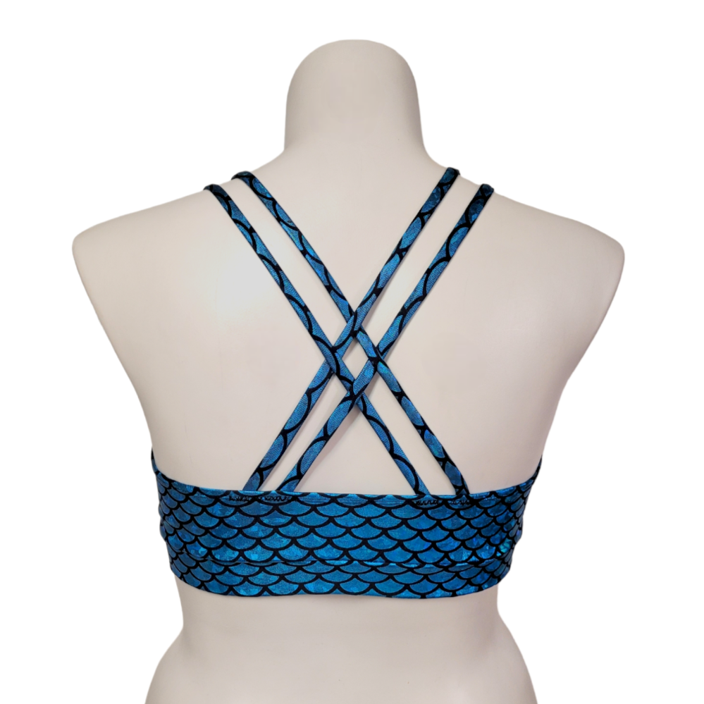 Monique Top in Turquoise Mermaid