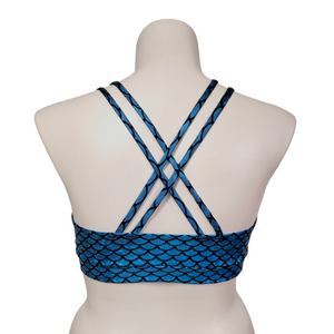 Monique Top in Turquoise Mermaid