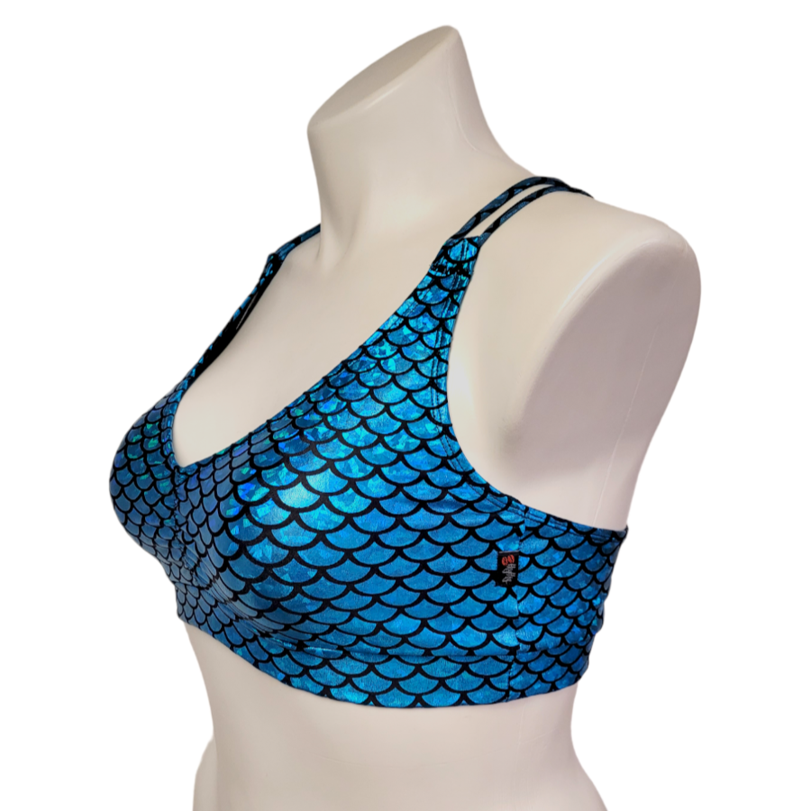 Monique Top in Turquoise Mermaid