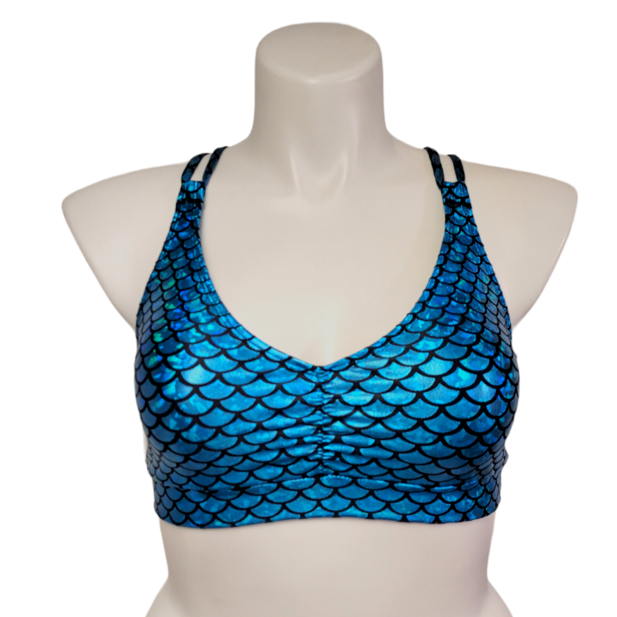 Monique Top in Turquoise Mermaid
