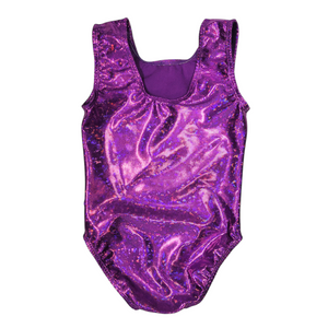 Leotard in Purple Ice