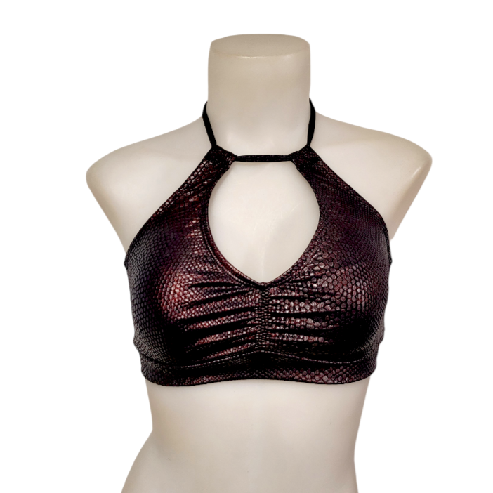 Monique Top in Snake Skin