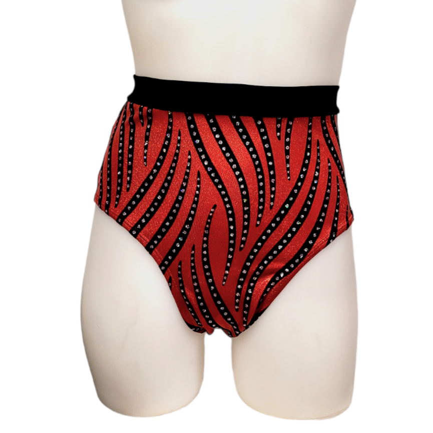 Sky High Sexy Short in Red Velvet Swirl