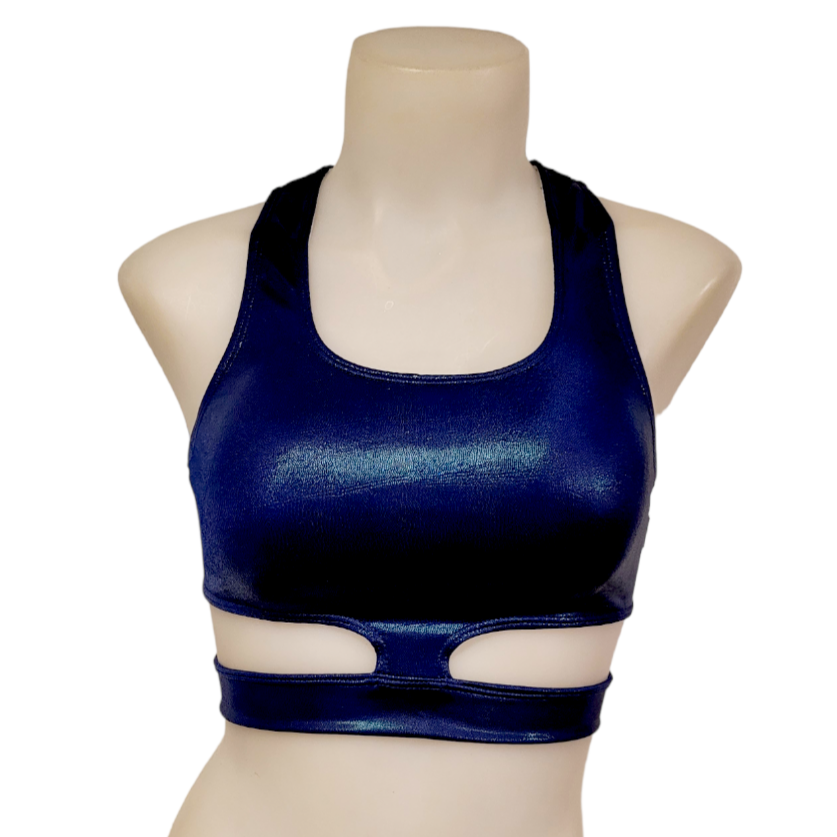 Hailie Top in Navy Mystique