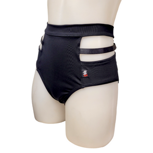 Monroe Short in Black Supplex