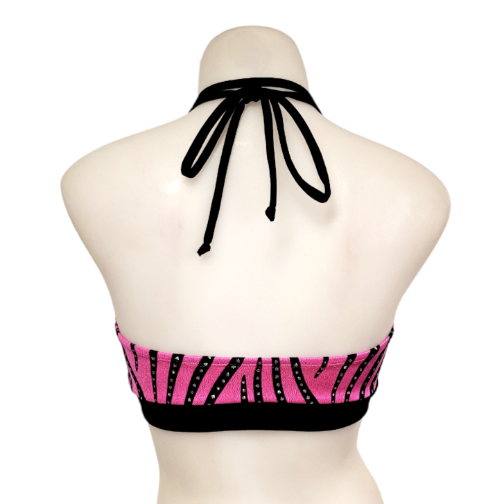 Monique Top in Pink Velvet Swirl