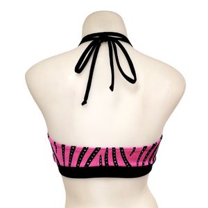 Monique Top in Pink Velvet Swirl