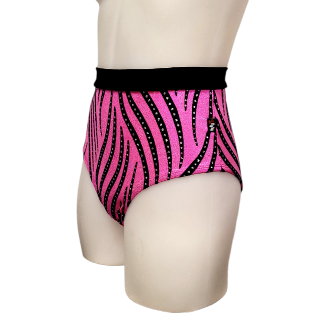 Sky High Sexy Short in Pink Velvet Swirl