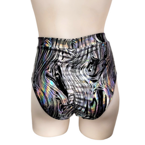 Sky High Sexy Short in Oil Slick
