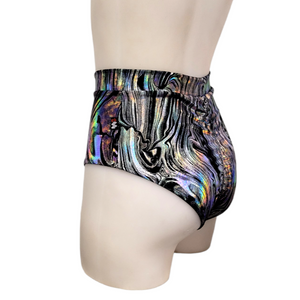Sky High Sexy Short in Oil Slick
