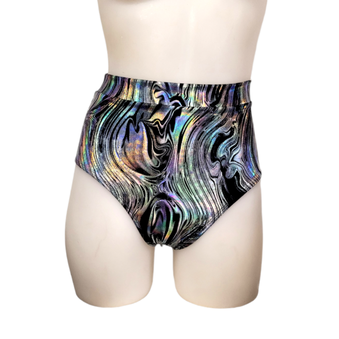 Sky High Sexy Short in Oil Slick