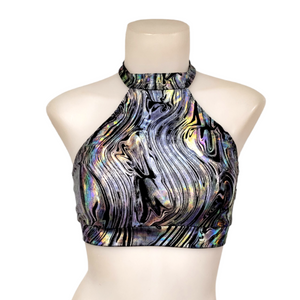 Halter Top in Oil Slick