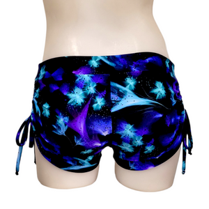 Side Tie/Scrunch Short in Stardust