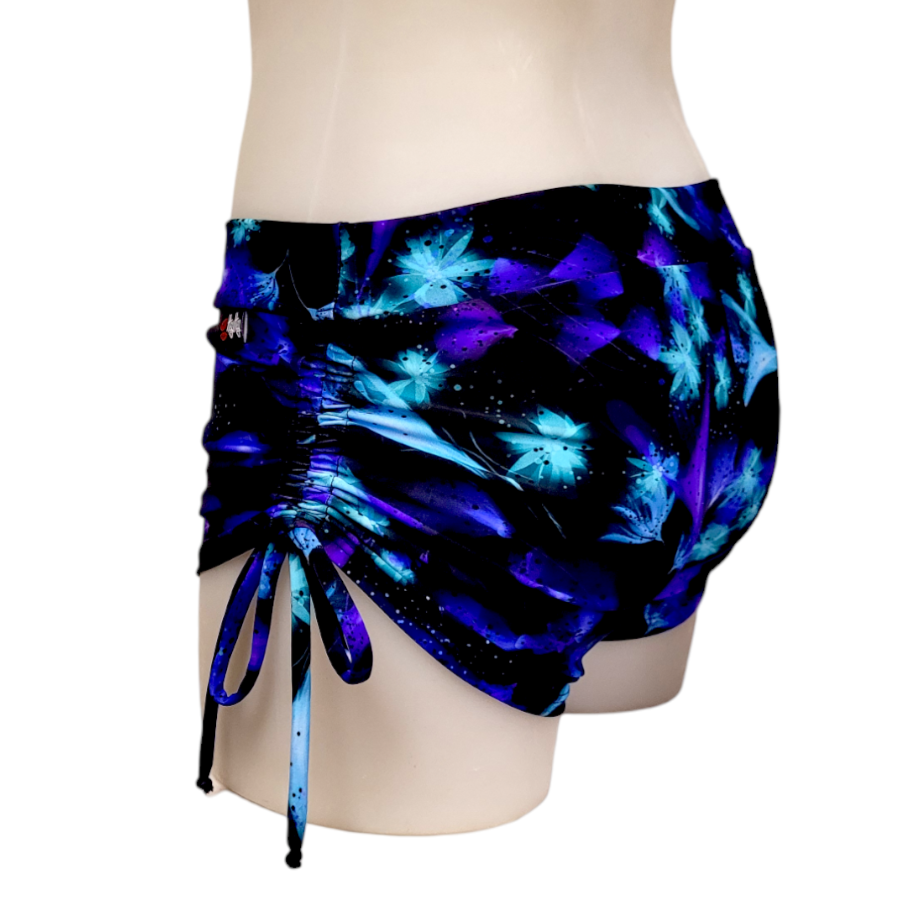 Side Tie/Scrunch Short in Stardust