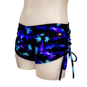 Side Tie/Scrunch Short in Stardust