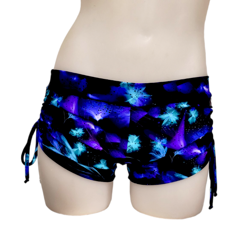 Side Tie/Scrunch Short in Stardust