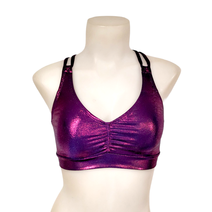 Monique Top in Eggplant Mystique