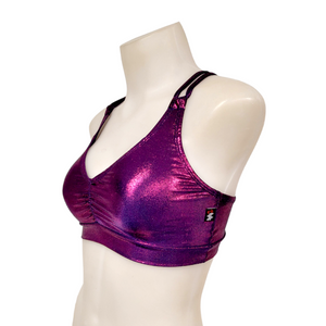 Monique Top in Eggplant Mystique
