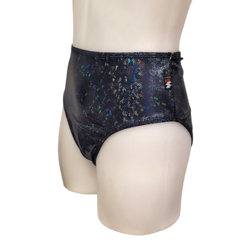 High Waisted Sexy Short in Black Ice