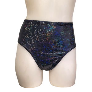 High Waisted Sexy Short in Black Ice