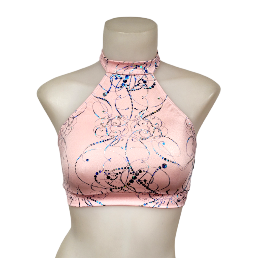 Halter Top in Pink Celebration