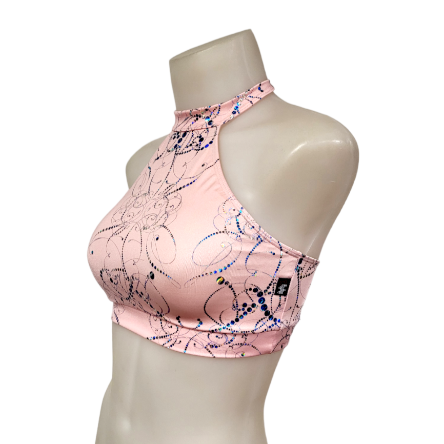 Halter Top in Pink Celebration