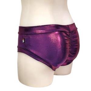 Classic Booty Short in Eggplant Mystique