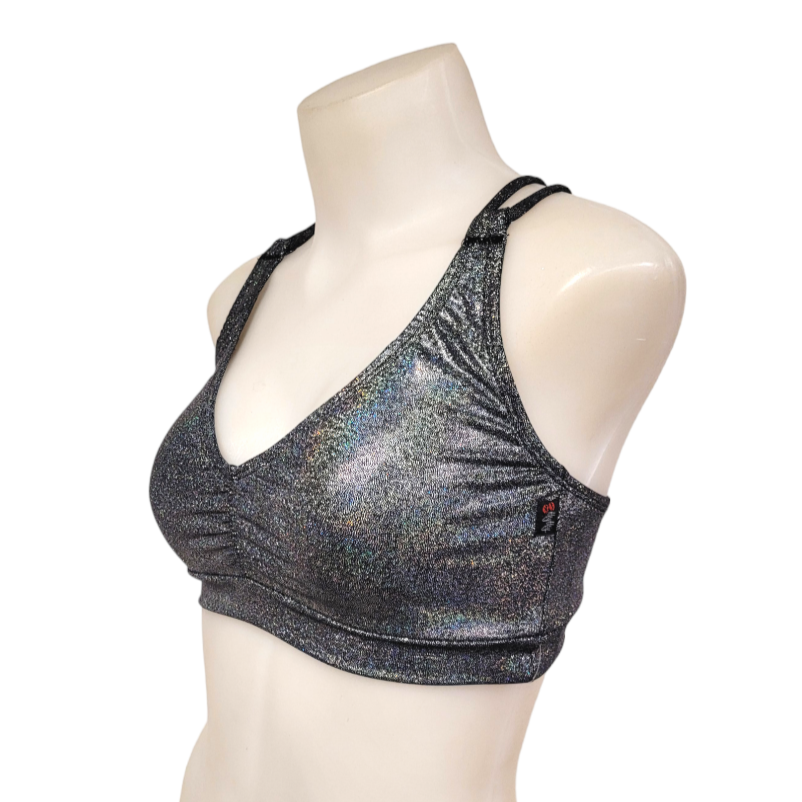 Monique Top in Grey Disco