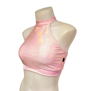 Halter Top in Rose Gold Mystique