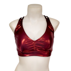 Monique Top in Burgundy Mystique