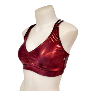 Monique Top in Burgundy Mystique