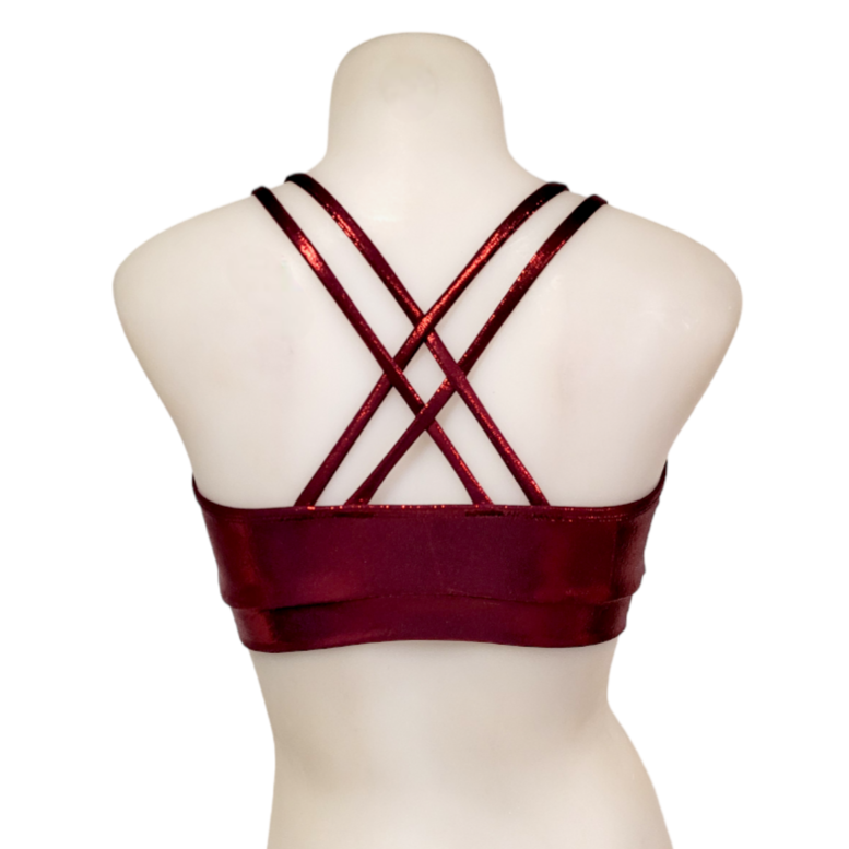 Monique Top in Burgundy Mystique