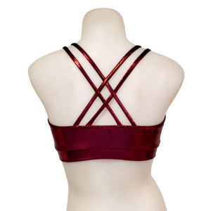 Monique Top in Burgundy Mystique