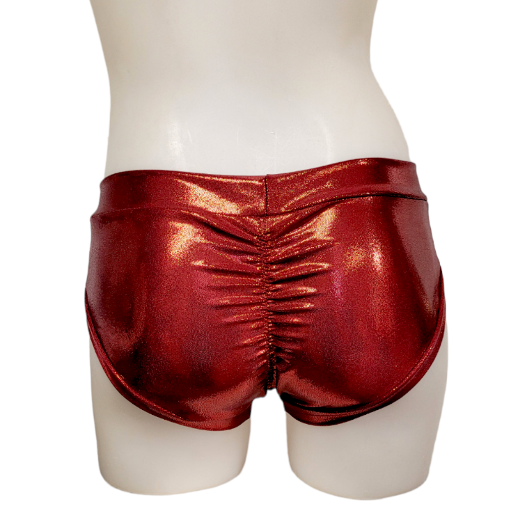 Classic Booty Short in Burgundy Mystique