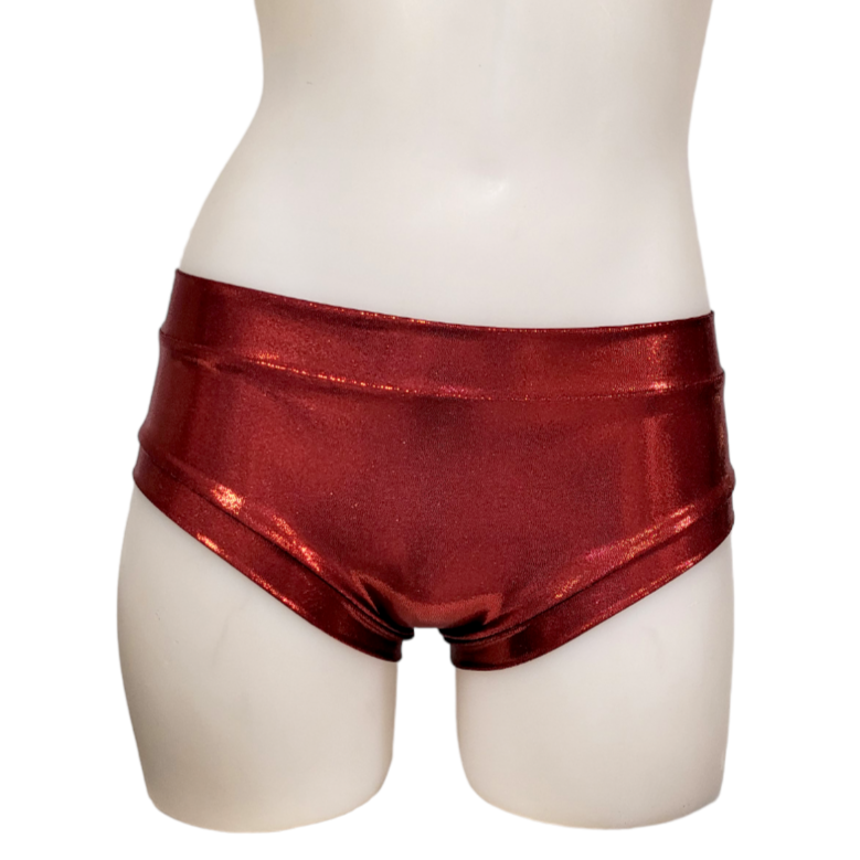Classic Booty Short in Burgundy Mystique