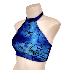 Halter Top in Seascape