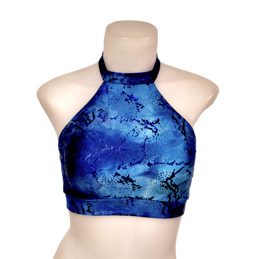 Halter Top in Seascape