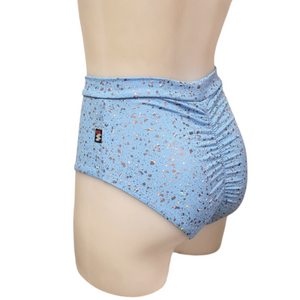 Sky High Sexy Short in Blue Speckle