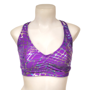 Monique Top in Purple Web