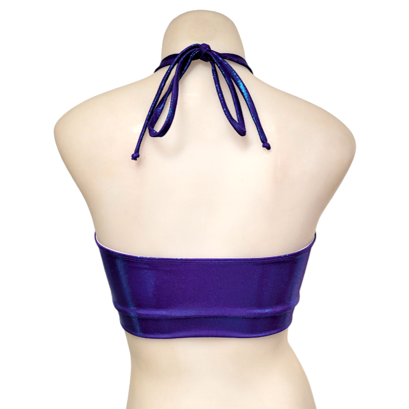Halter Top in Sapphire Mystique