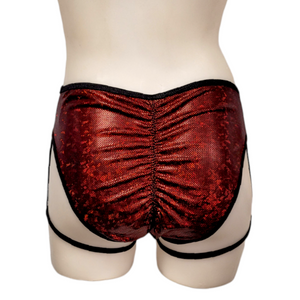 Ella Short in Red Ice