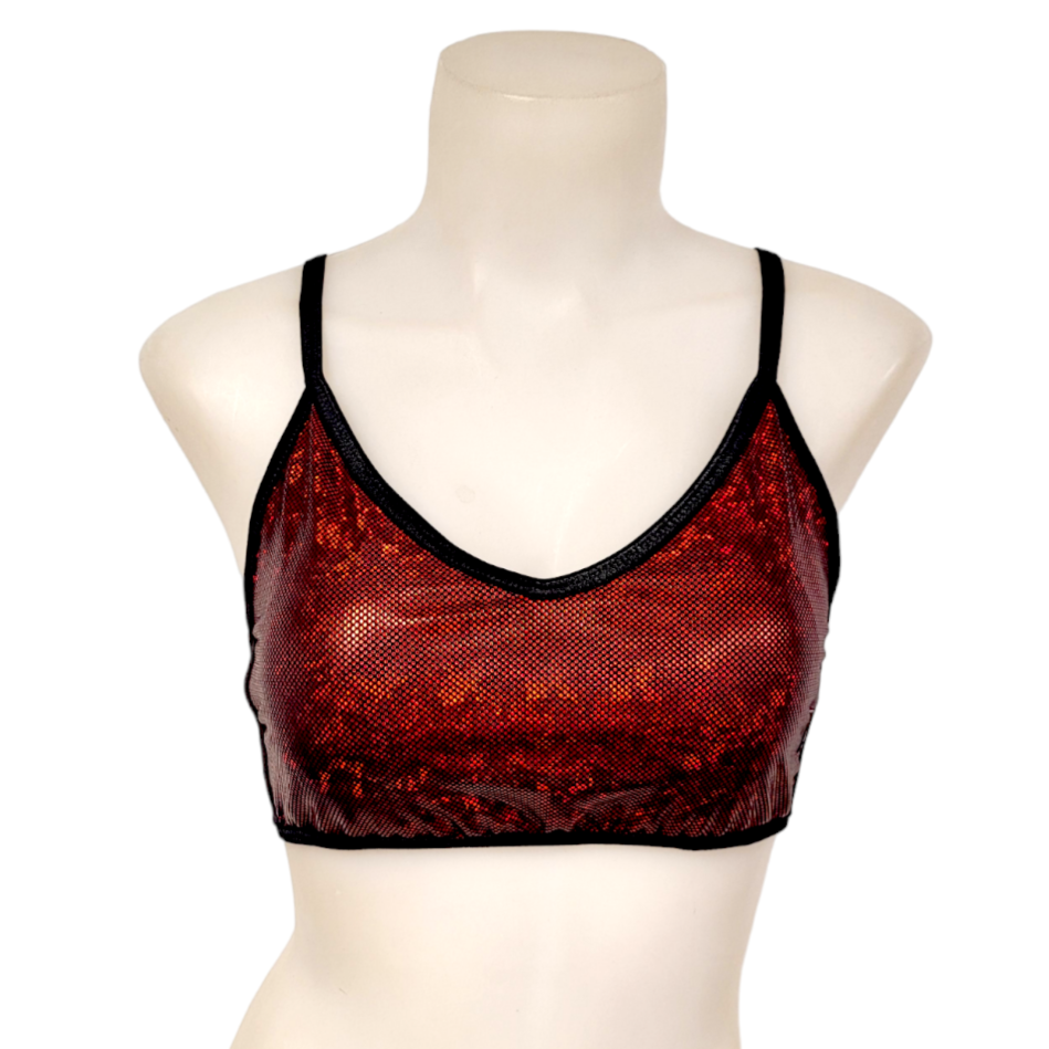 Ella Top in Red Ice