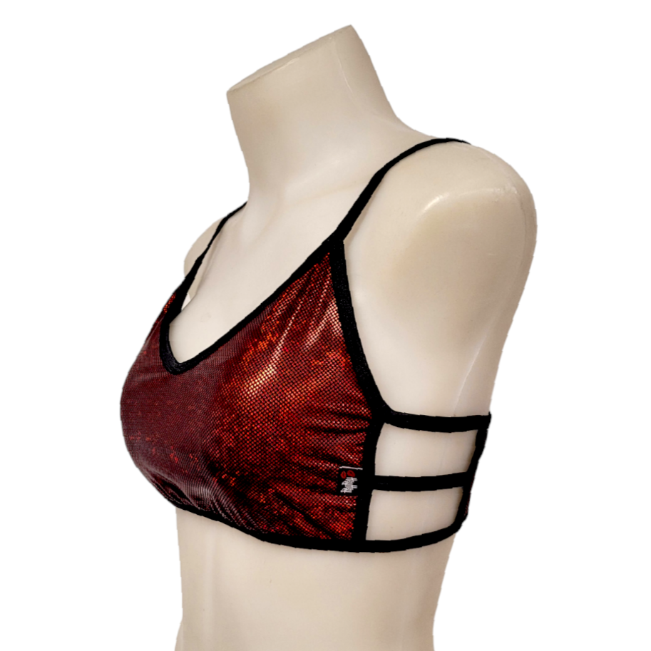 Ella Top in Red Ice
