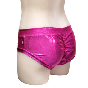Classic Booty Short in Hot Pink Mystique