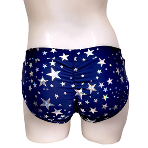 Classic Booty Short in Navy Star