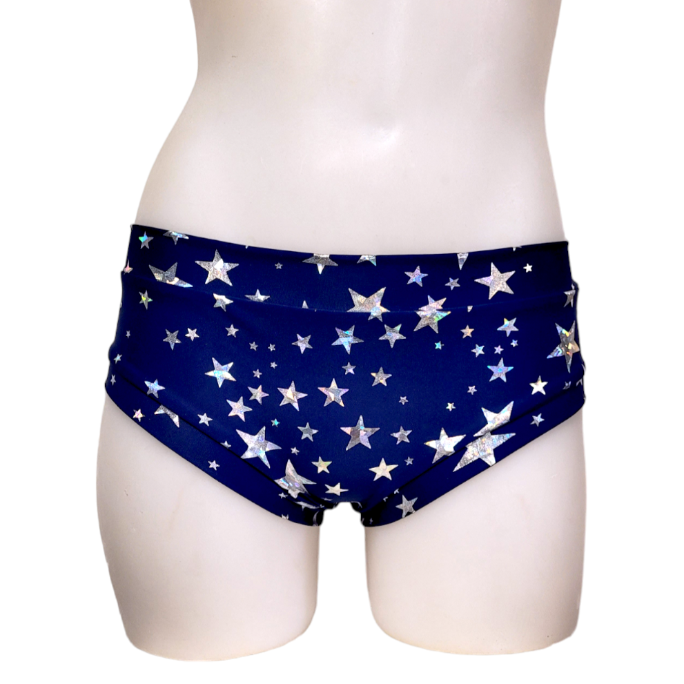 Classic Booty Short in Navy Star
