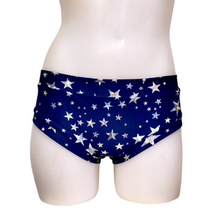 Classic Booty Short in Navy Star