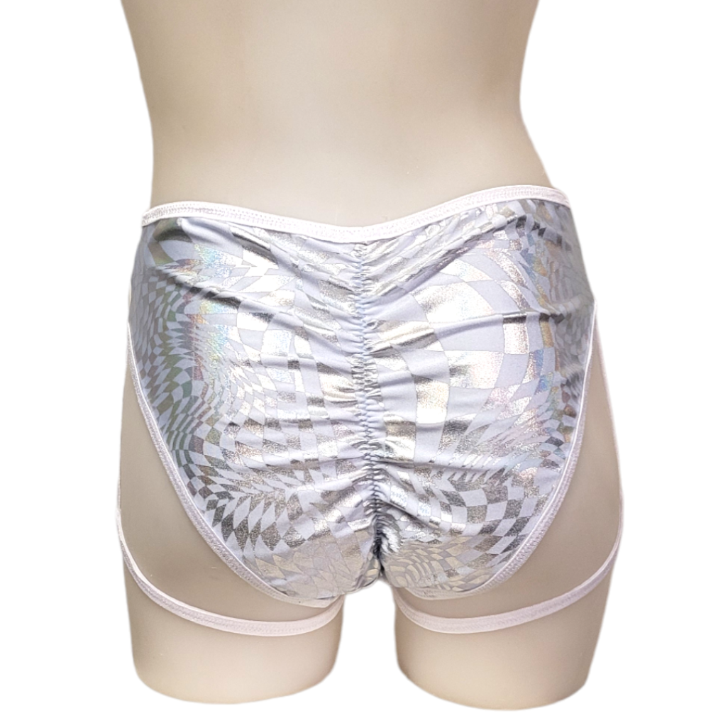 Ella Short in Light Blue Swirl